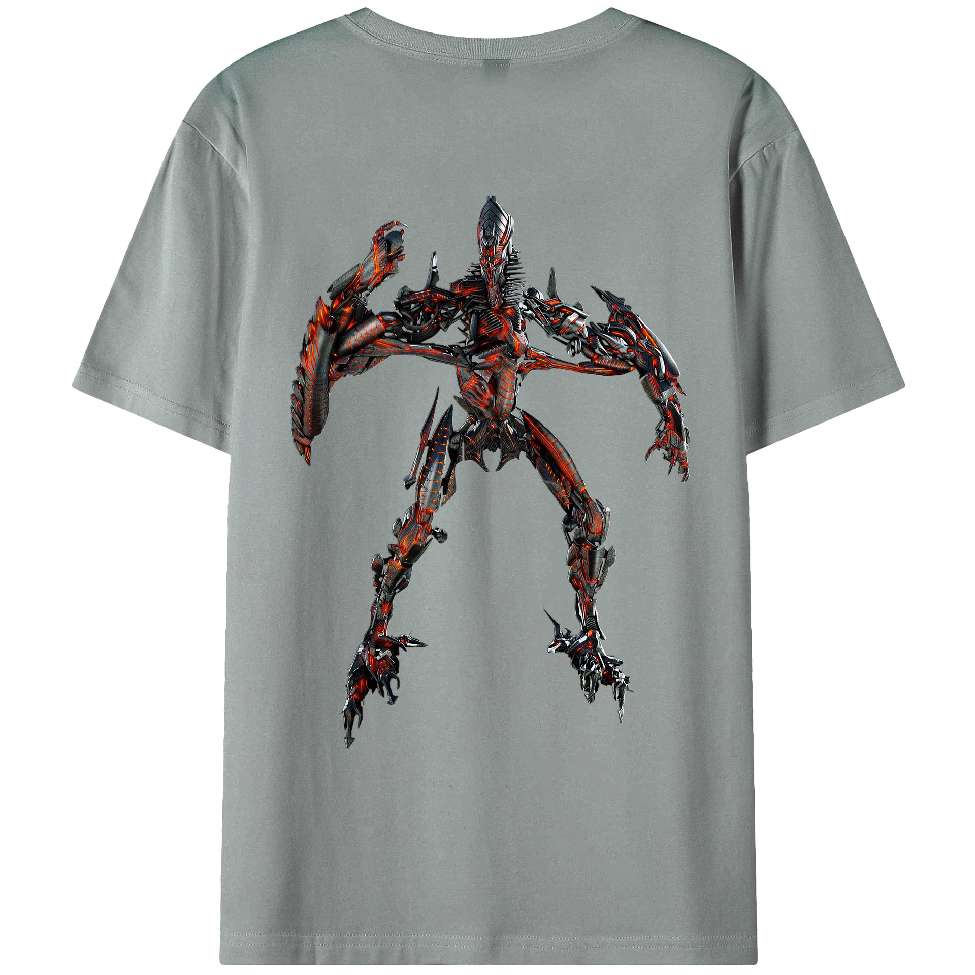 （画像用）  綿100％ メンズ半袖Tシャツ（バックプリント） 通気性